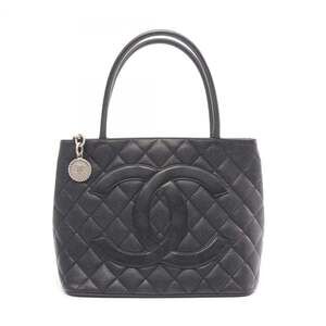 Chanel Reissue Tote Bag, Handbag, Leather, Calfskin (Cowhide), Women's, Black